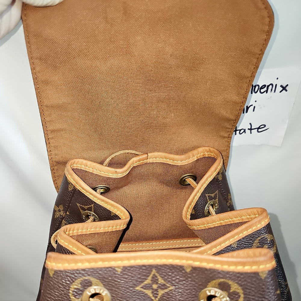 🔥Authentic 🔥 Louis Vuitton Brown Monogram Backpack - Picture 13 of 15
